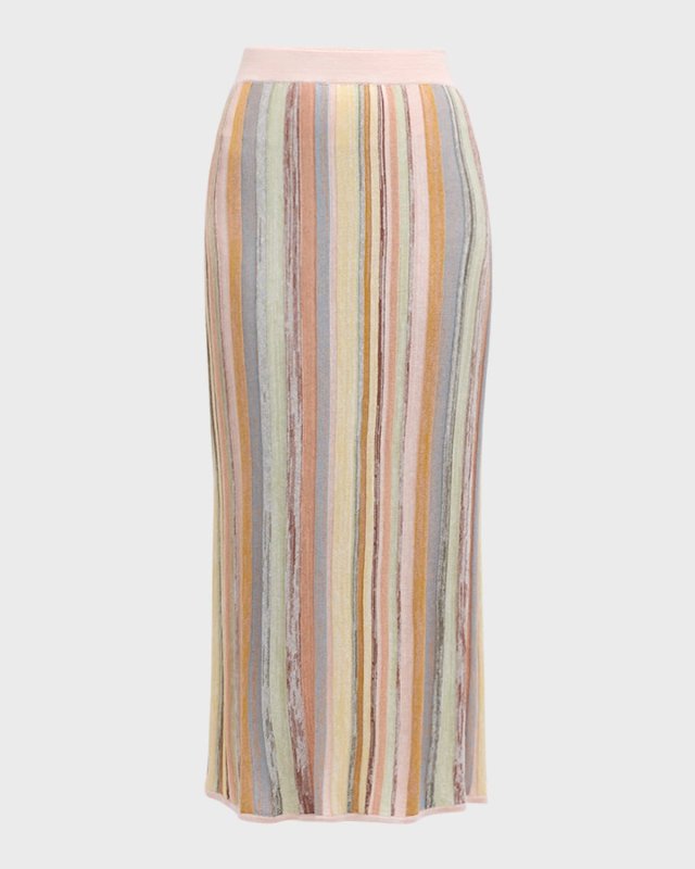 Natura Mouline Midi Skirt